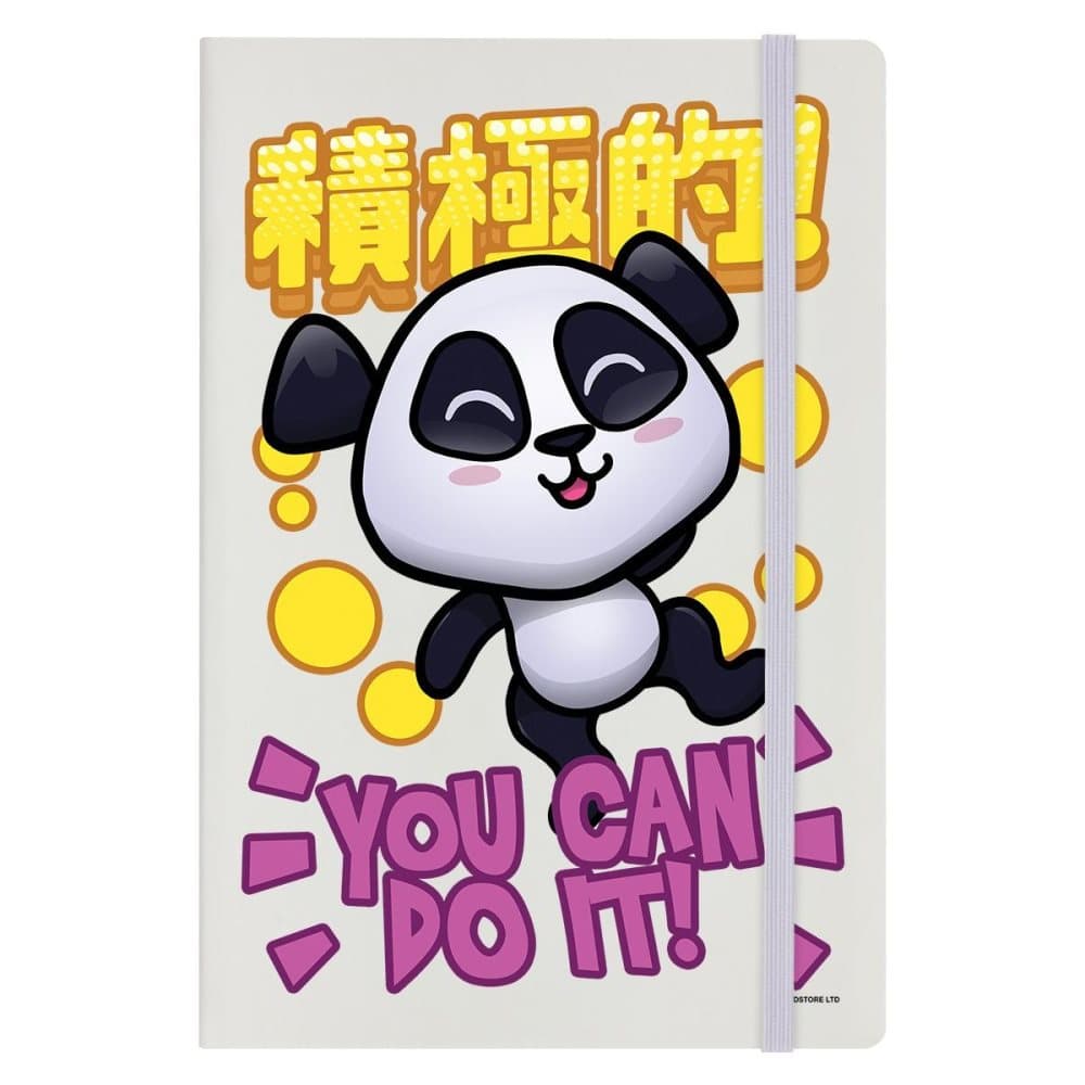 Handa Panda Du kan göra det A5 anteckningsbok