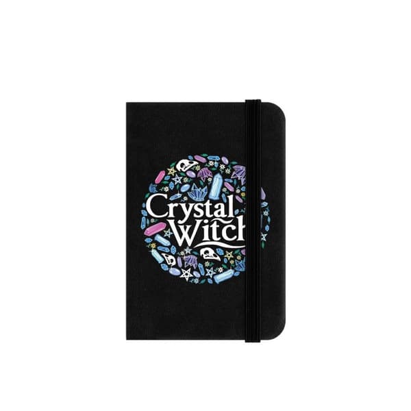 Grindstore Crystal Witch notesbog Black One Size
