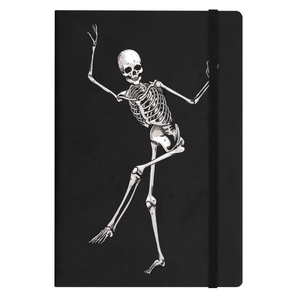 Grindstore Dancing Skeleton A5 anteckningsbok