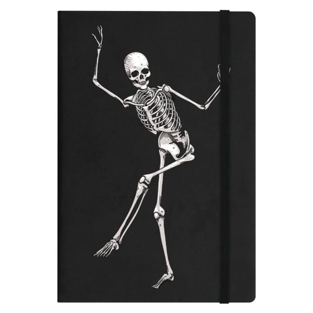 Grindstore Dancing Skeleton A5 notesbog