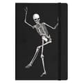 Miniatyrbillede 1 af 3: Grindstore Dancing Skeleton A5 notesbog