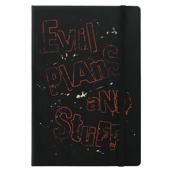 Grindstore Onde planer og ting A5 notesbog Black/Red A5