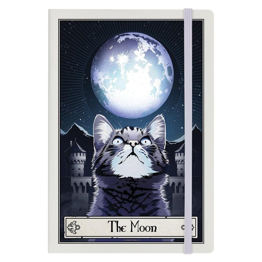 Deadly Tarot The Moon Felis A5 anteckningsbok