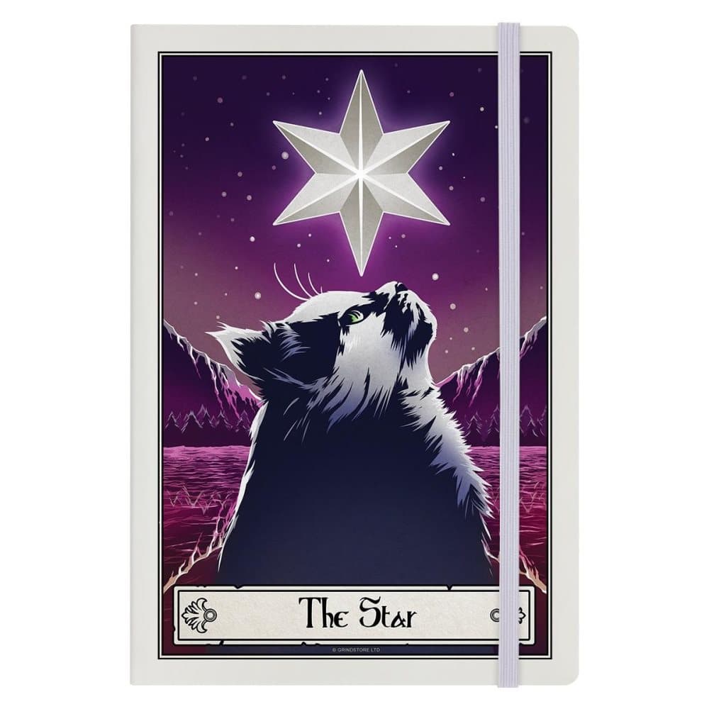 Deadly Tarot Stjärnan Felis A5 anteckningsbok
