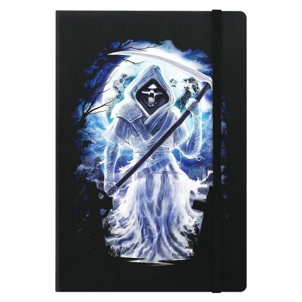 Requiem Collective Grim Immortality A5 Notebook Black/Blue One Size