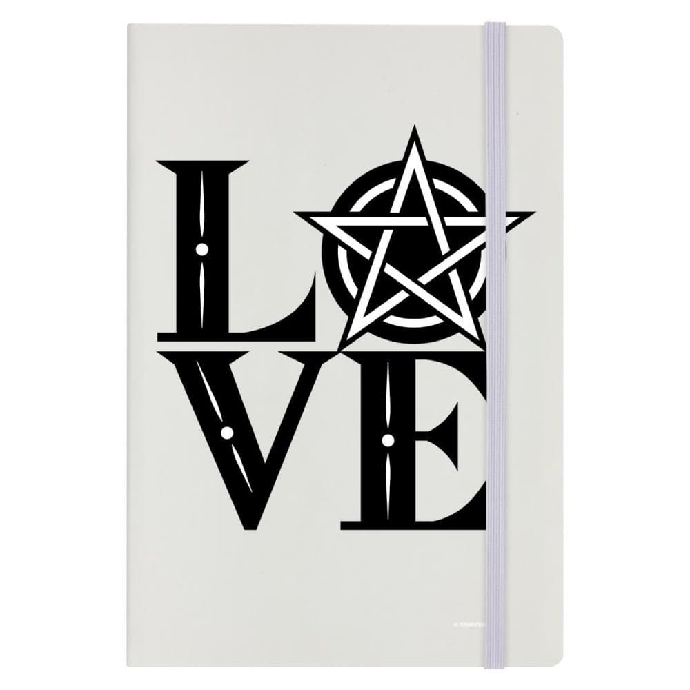Grindstore Pentagram Love A5 anteckningsbok