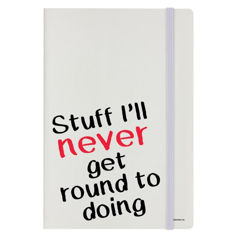 Grindstore Saker som jag aldrig kommer att hinna med att göra A5-anteckningsbok