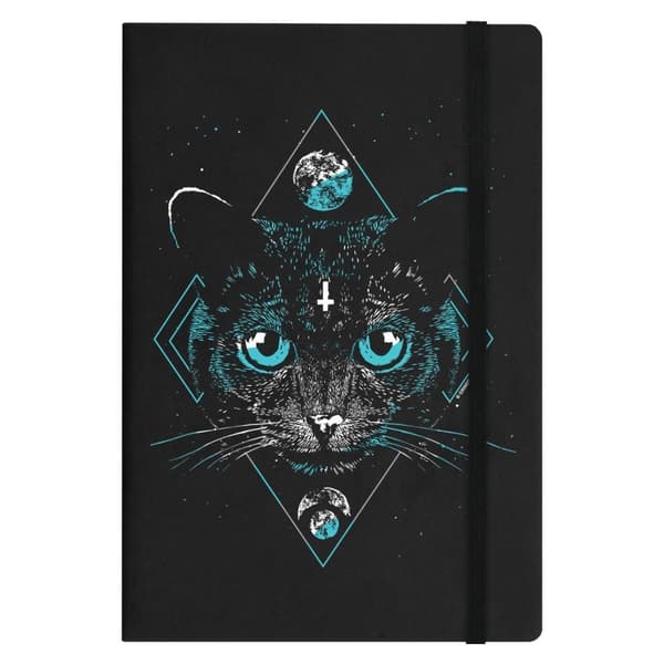 Grindstore Mystic Kitten A5 notesbog