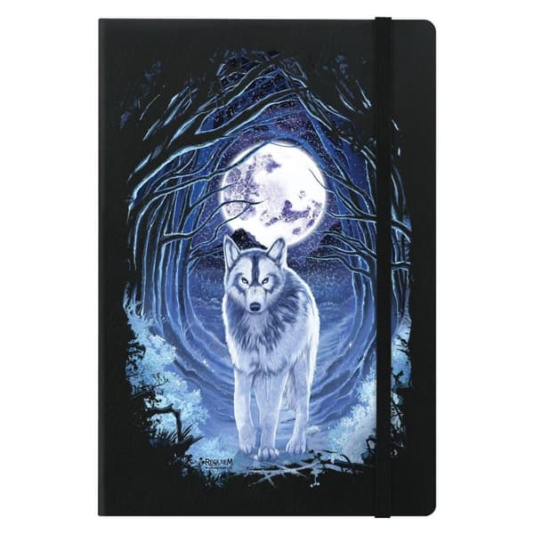 Requiem Collective Benithe Wolf A5 Notebook Black One Size