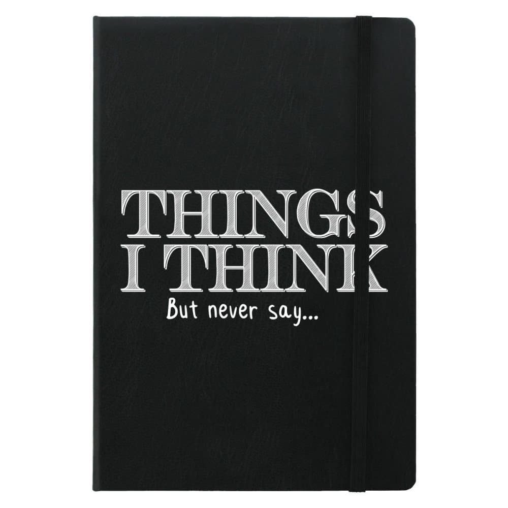 Grindstore Saker jag tänker men aldrig säger A5 anteckningsbok