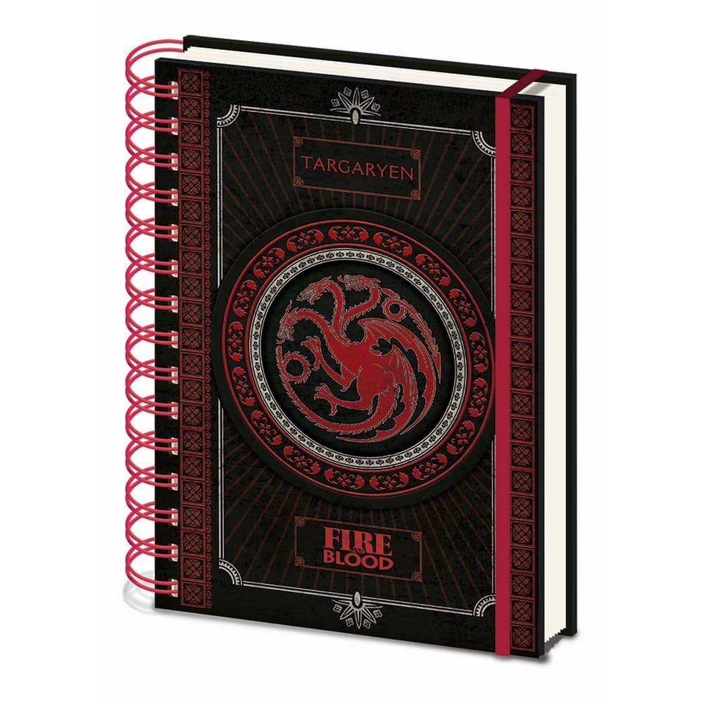 Game of Thrones Targaryen A5 Wirebound Notebook
