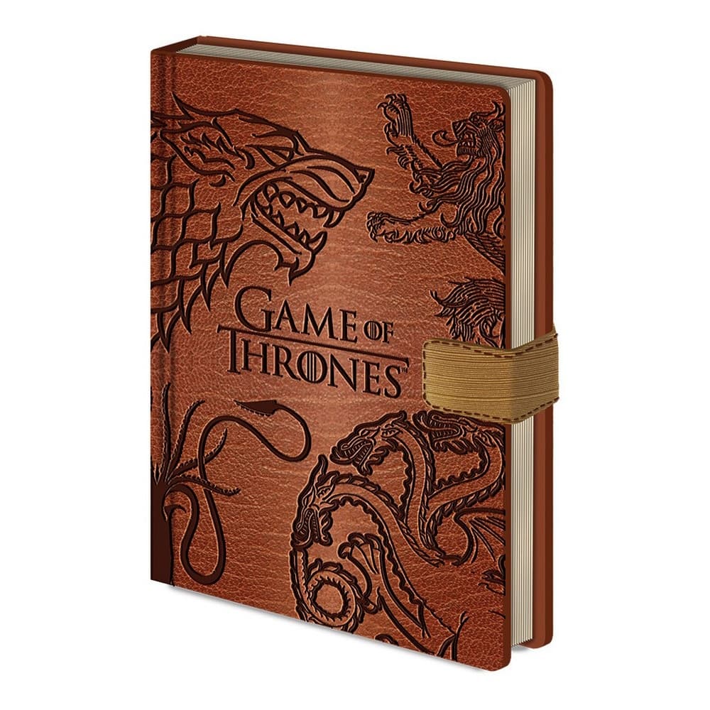 Game of Thrones Sigils A5 Notebook