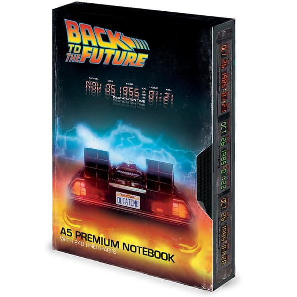 Back To The Future Great Scott VHS A5 Notebook Multicoloured A5