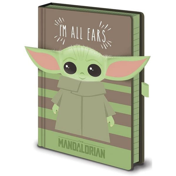 Star Wars: The Mandalorian Im All Ears A5 anteckningsbok