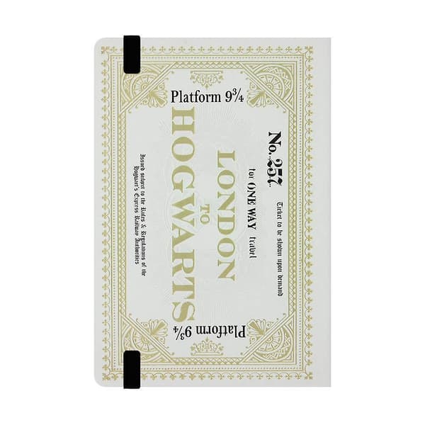 Harry Potter Hogwarts Express-billet A5 notesbog