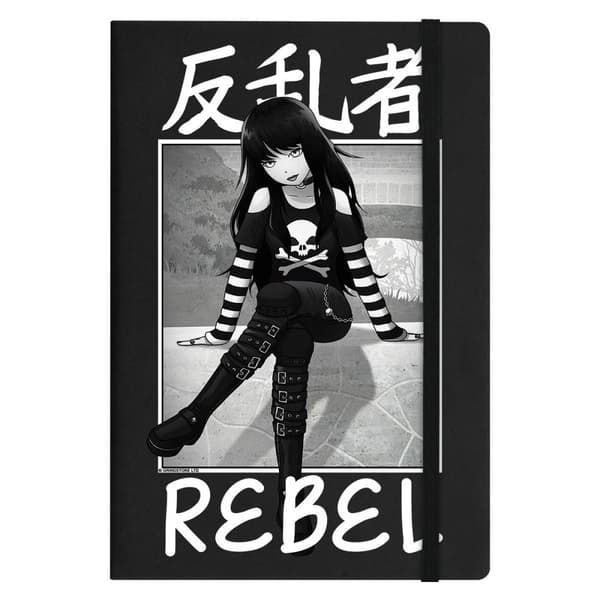Tokyo Spirit Rebel A5 notesbog Black One Size