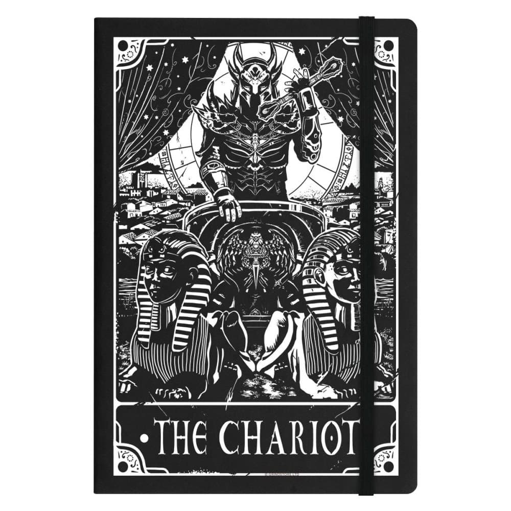 Deadly Tarot Den Chariot A5 anteckningsbok