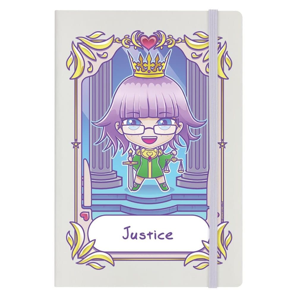 Deadly Tarot Rättvisa Kawaii A5 anteckningsbok