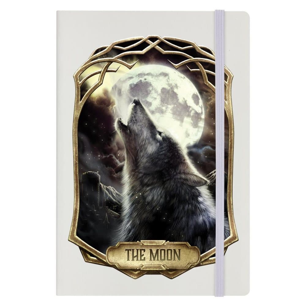 Deadly Tarot Obsidian The Moon A5 anteckningsbok