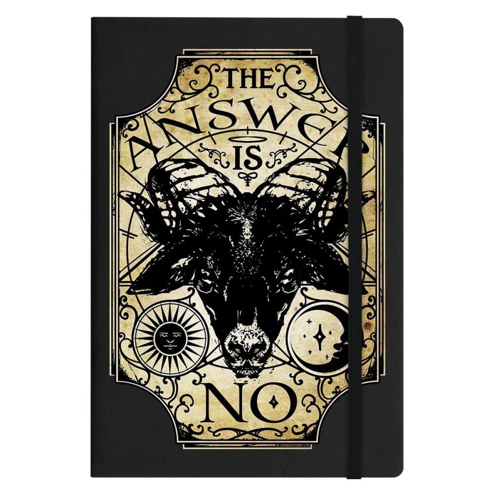 Grindstore Svaret är nej Ouija A5 anteckningsbok