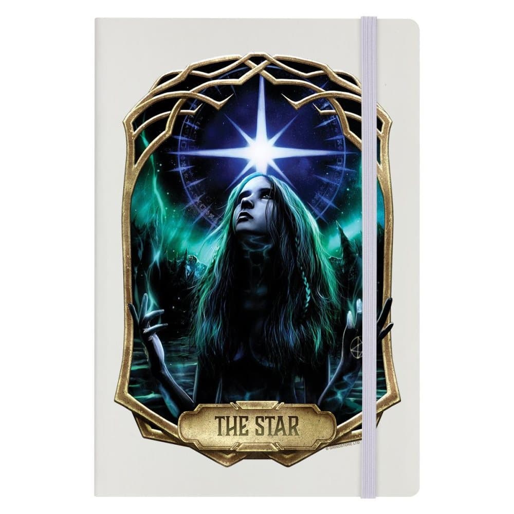 Deadly Tarot Obsidian The Star A5 anteckningsbok