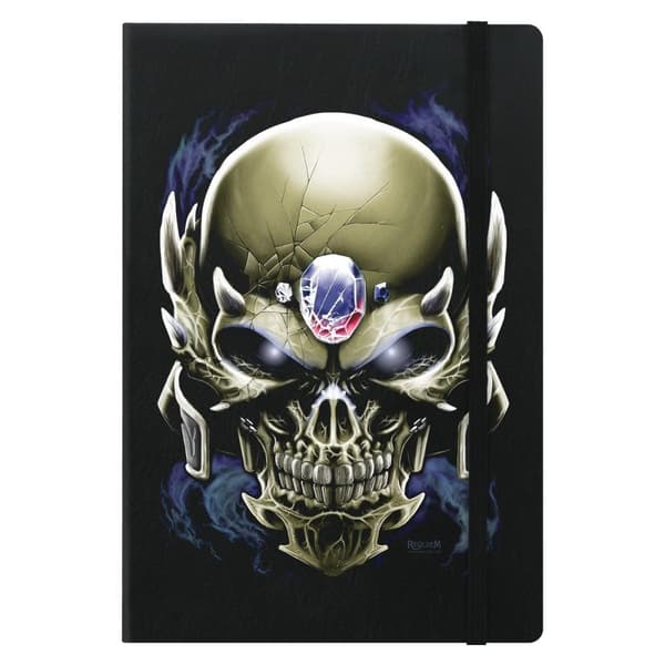 Requiem Collective Skull Guise A5 Notebook Black/Cream A5