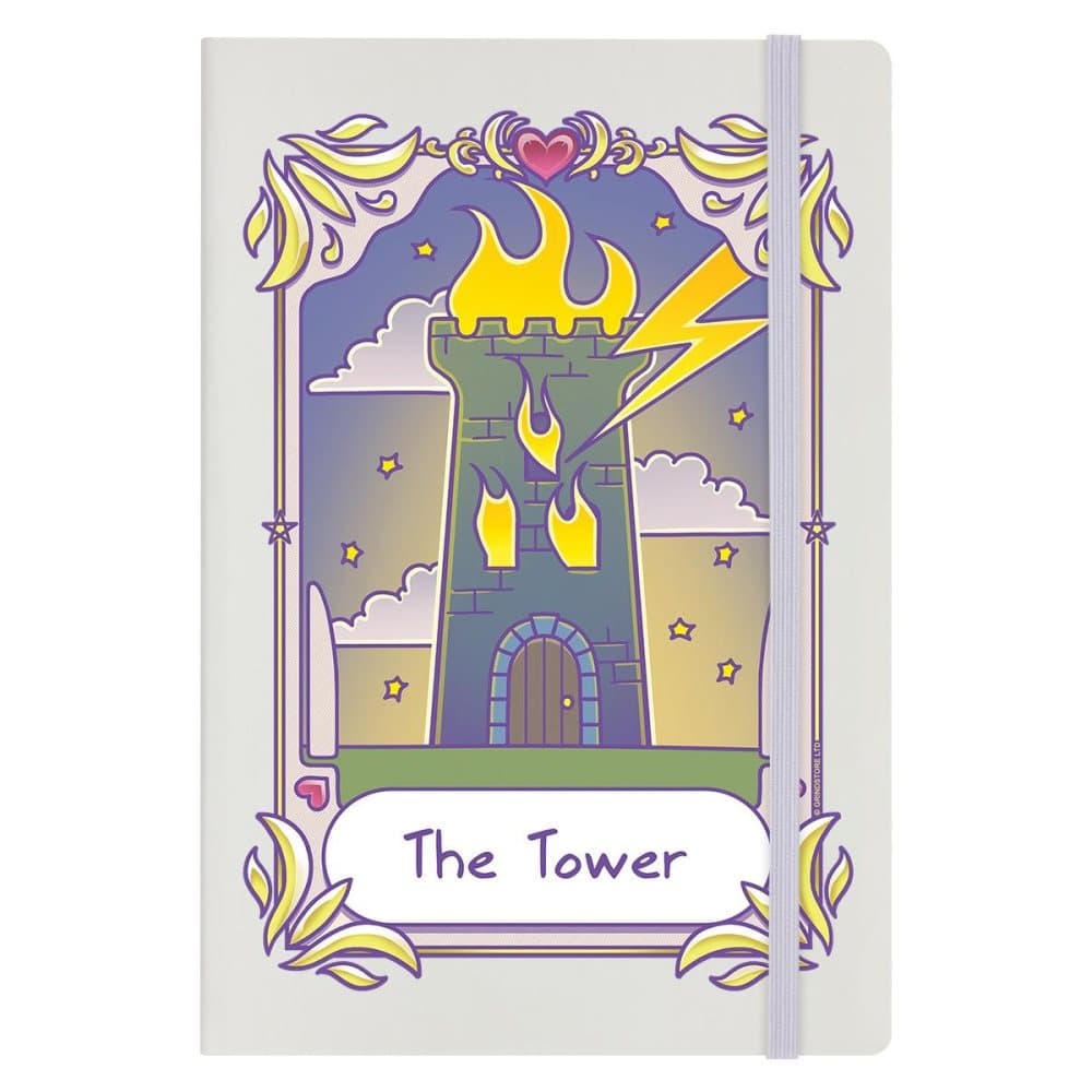 Deadly Tarot Kawaii tornet A5 anteckningsbok
