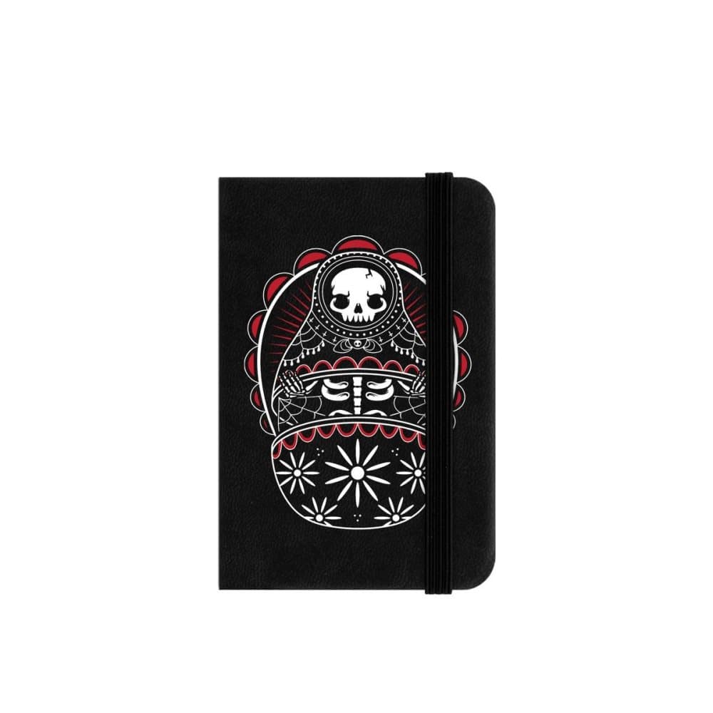 Grindstore Skelett Matryoshka Mini Notebook