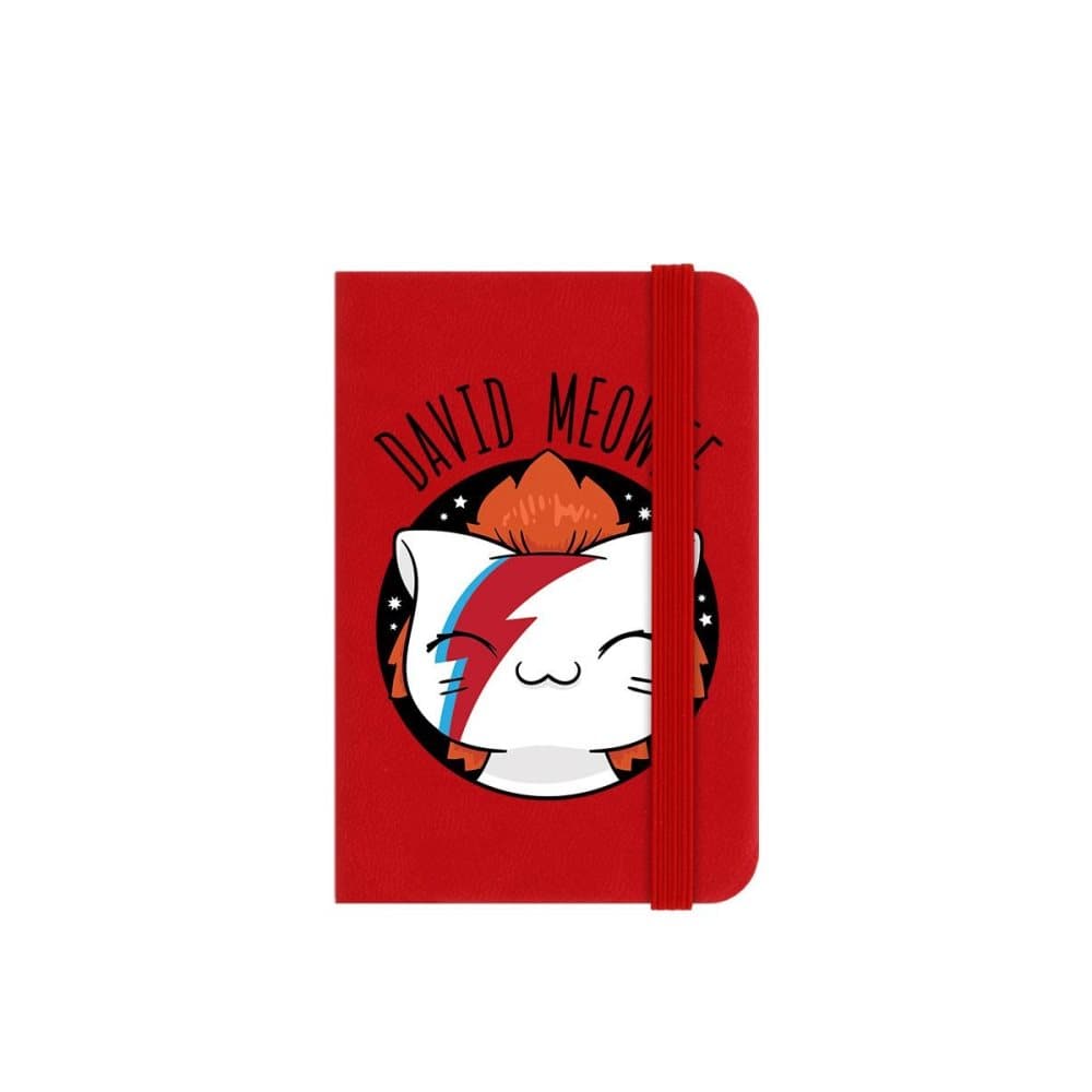 VI Pets Mini David Meowie anteckningsbok