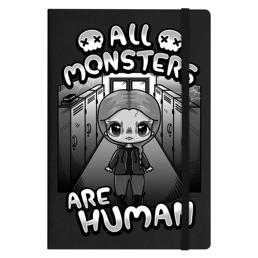 Mio Moon Alla monster är människor A5 anteckningsbok