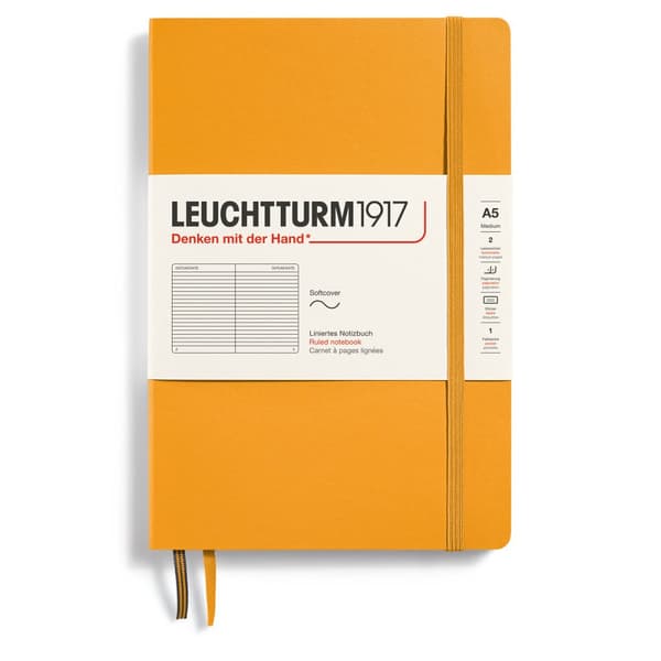 Anteckningsbok A5 Soft Linjerad Rising Sun Leuchtturm1917
