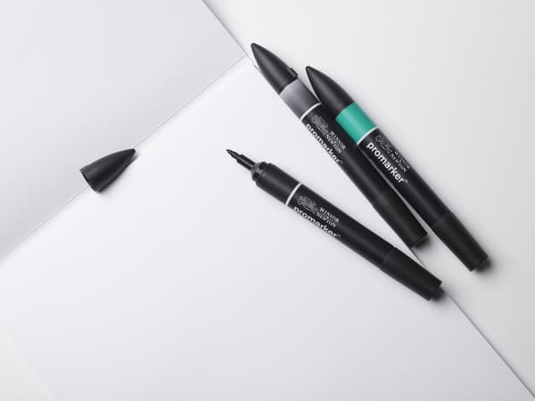 Marker block 50 Ark Blödningsfritt A4 Winsor & Newton