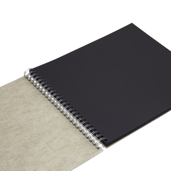 Fotoalbum Linen med vita blad 35x31,5cm Bigso Box of Sweden