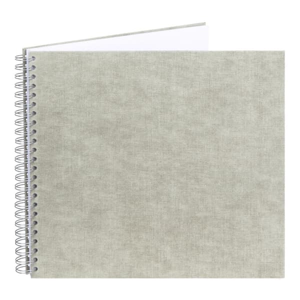 Fotoalbum Linen med vita blad 35x31,5cm Bigso Box of Sweden