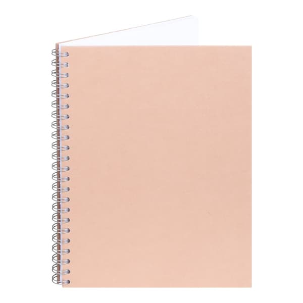 Anteckningsbok A4 Olinjerad Dusty Pink 90 Blad Bigso Box of Sweden
