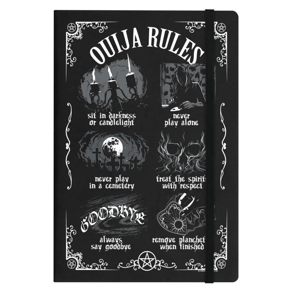Grindstore Ouija Board Rules A5 anteckningsbok