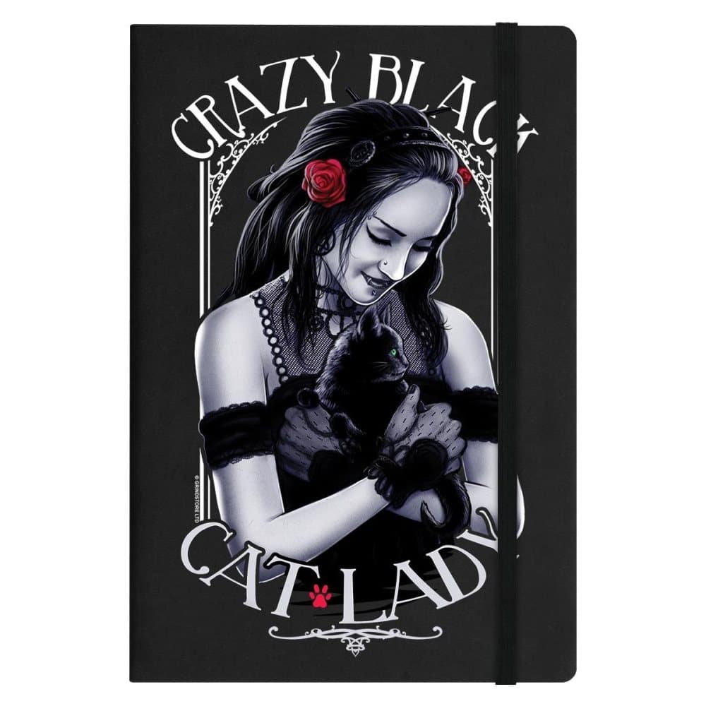 Grindstore Crazy Cat Lady A5 anteckningsbok