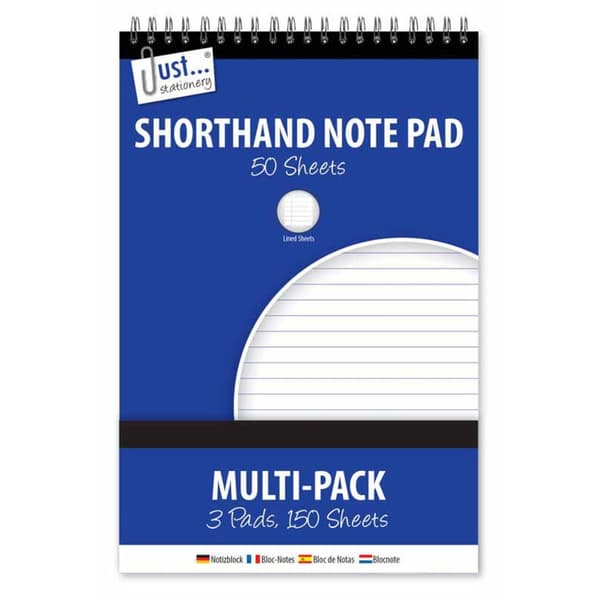 Tallon Notepad (Pack of 12) Blue/White One Size