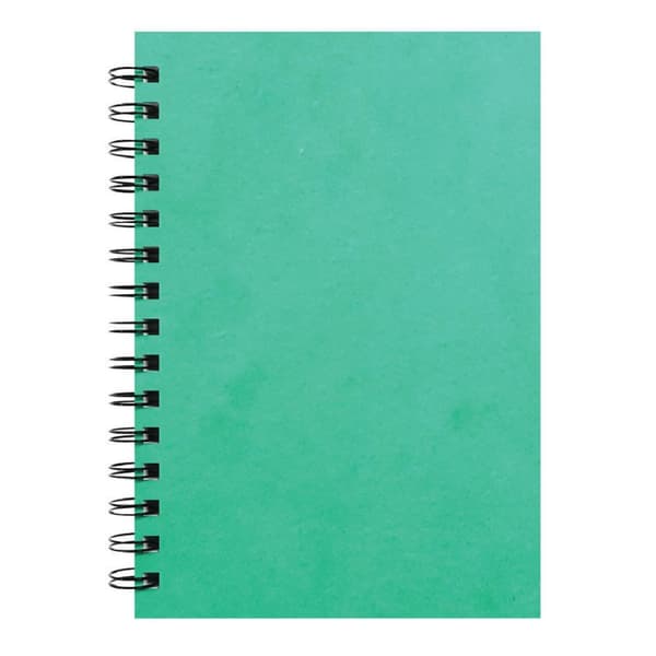 Silvine Luxpad A5 Wirebound Notebook (Pack of 6) Green A5
