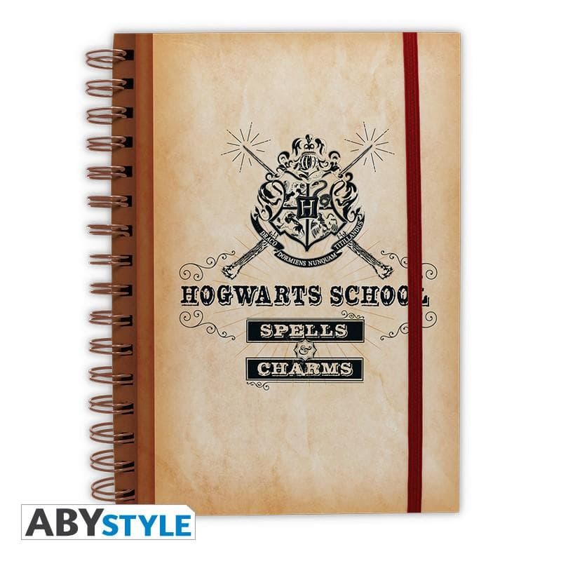 Anteckningsbok - HARRY POTTER - Notebook "Hogwarts School"