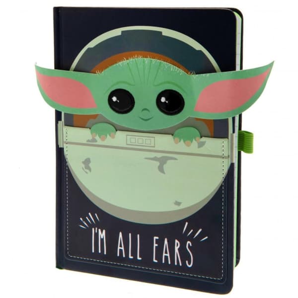 Star Wars Im All Ears A5 Notebook Navy Blue/Green One Size