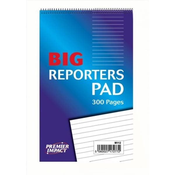 Silvine Impact Report File (förpackning med 12 stycken) Blue/Red/White One Size
