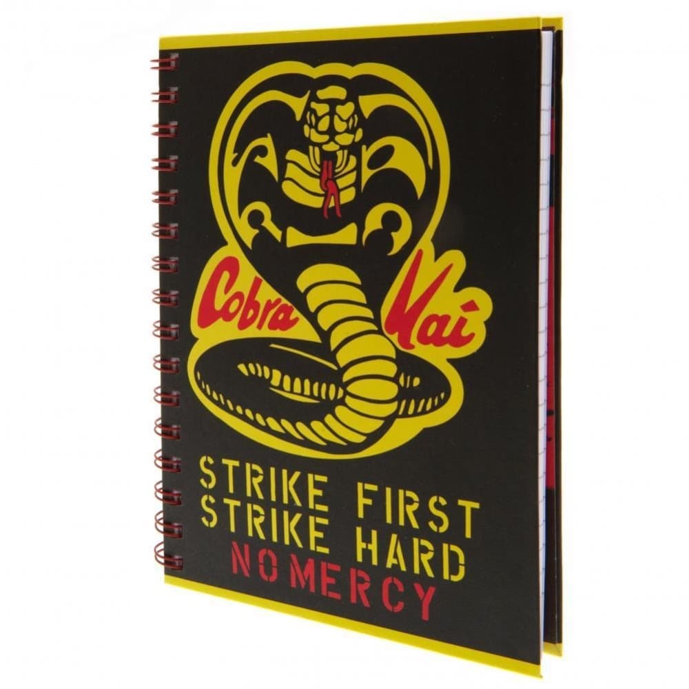 Cobra Kai No Mercy anteckningsbok