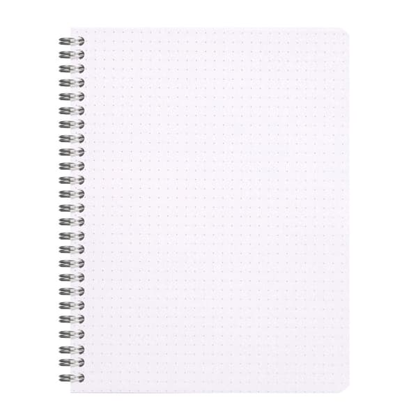 Spiralblock Svart A5+ Linjerat Rhodia