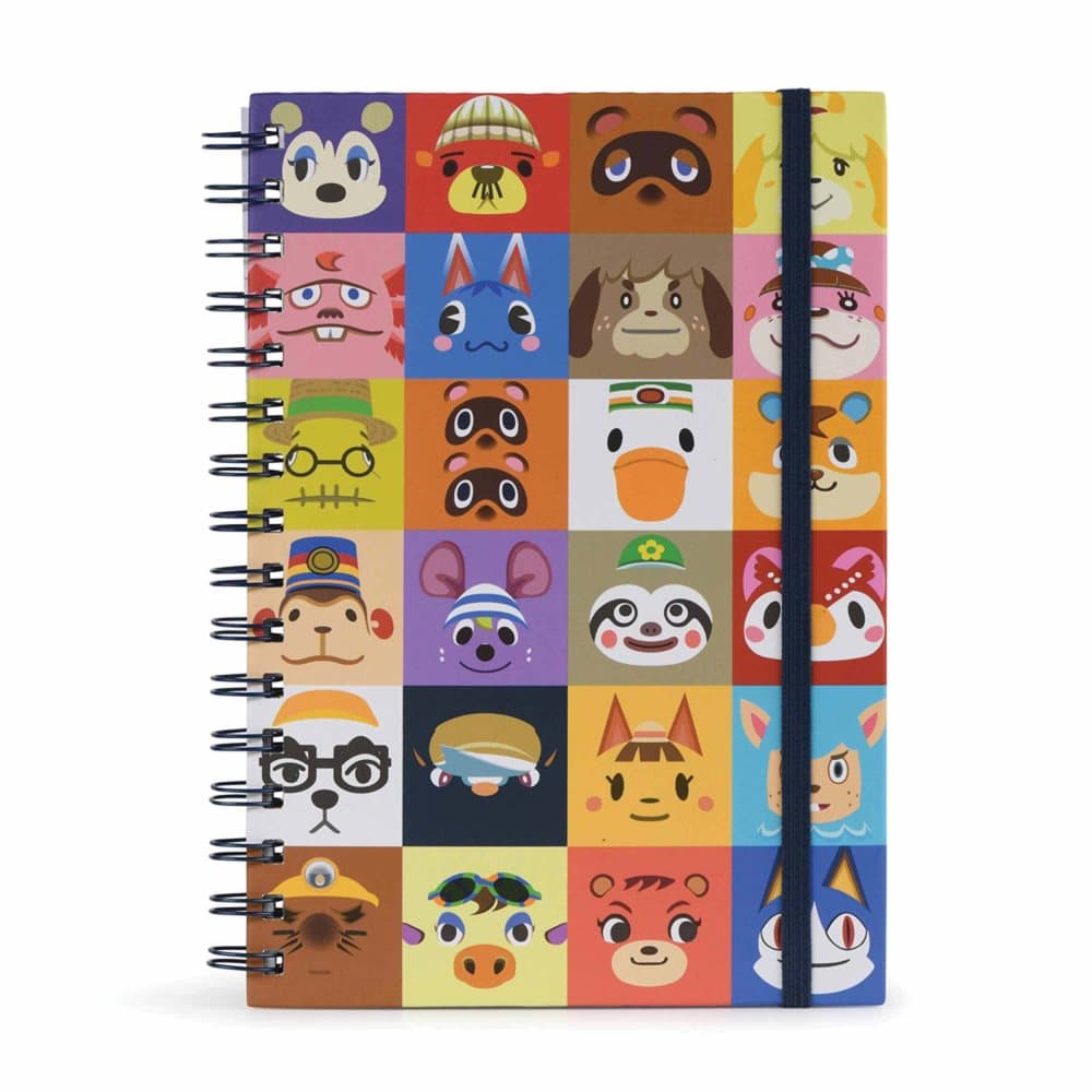 Animal Crossing Villager Square A5 trådbunden anteckningsbok