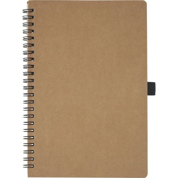 Bullet Cobble Stone Paper A5 Wirebound Notebook Natural A5