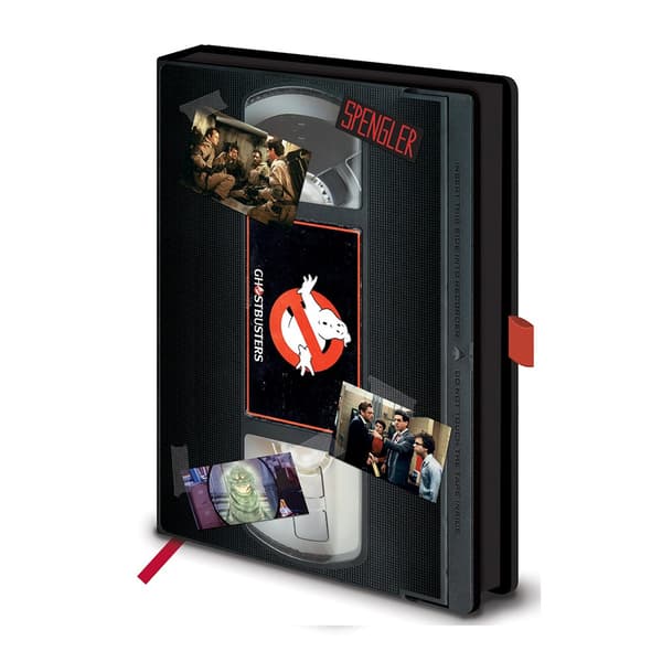 Ghostbusters Premium VHS A5 Notebook Black One Size
