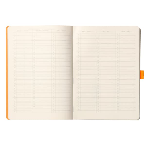 Goalbook Mjuk Fuchsia A5 Prickad Rhodia