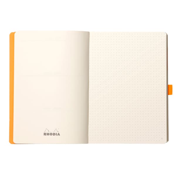 Goalbook Mjuk Fuchsia A5 Prickad Rhodia