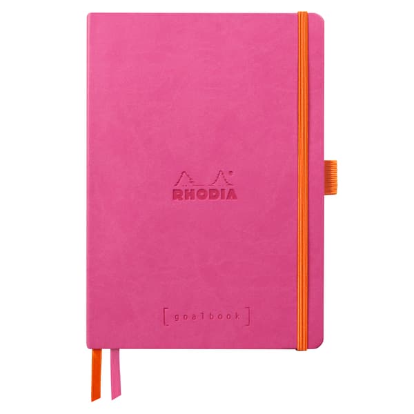 Goalbook Mjuk Fuchsia A5 Prickad Rhodia